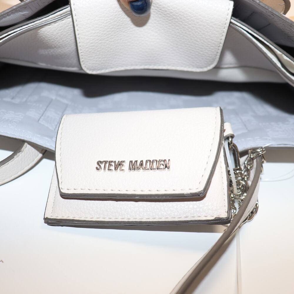 Steve Madden PU Large Tote with wallet NWT NWT - image 8